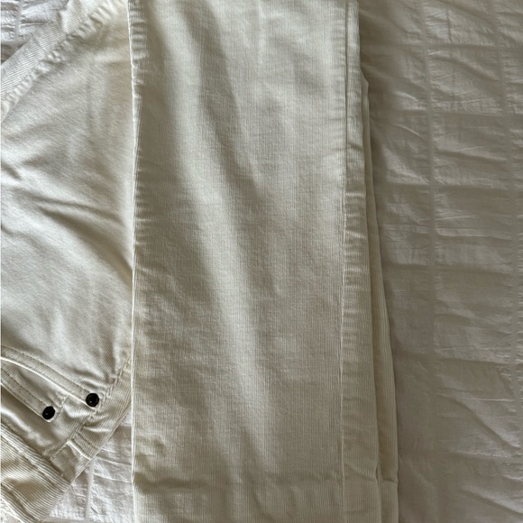 MICHAEL KORS Corduroy Jeans Size 4 Cream - Picture 13 of 15